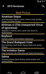 Free Download Oscar Movie Awards APK
