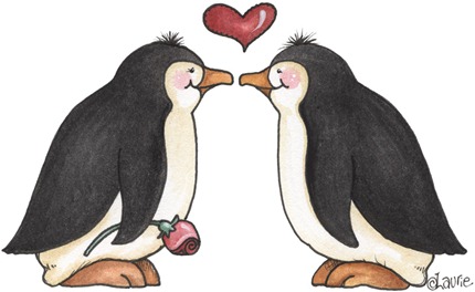 Penguin Kiss