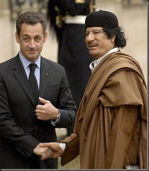 Gadafi Sarkozy