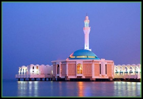 MOSQUE ON WATER, JEDDAH SAUDI ARABIA MOSQUE ON WATER, JEDDAH SAUDI ARABIA