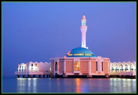 MOSQUE ON WATER, JEDDAH SAUDI ARABIA