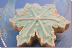 DAY 3: Tiffany Snowflake Cookies