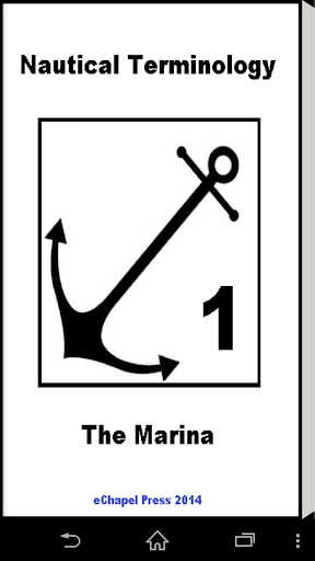 Nautical Terminology. A Marina