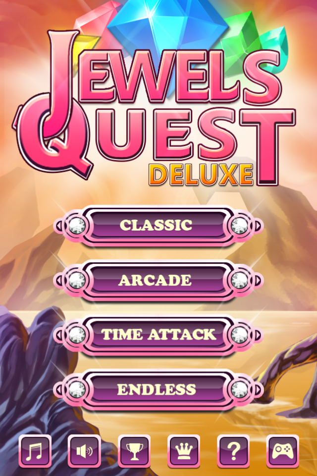 Android application Jewels Deluxe screenshort