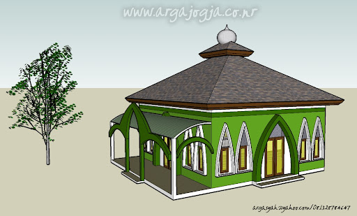 Galeri ide Desain Masjid Minimalis Modern 2015 yg inspiratif