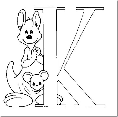 Alphabet Precious Moments Coloring pages