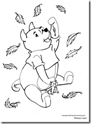 Dibujos para colorear de Winnie The Pooh