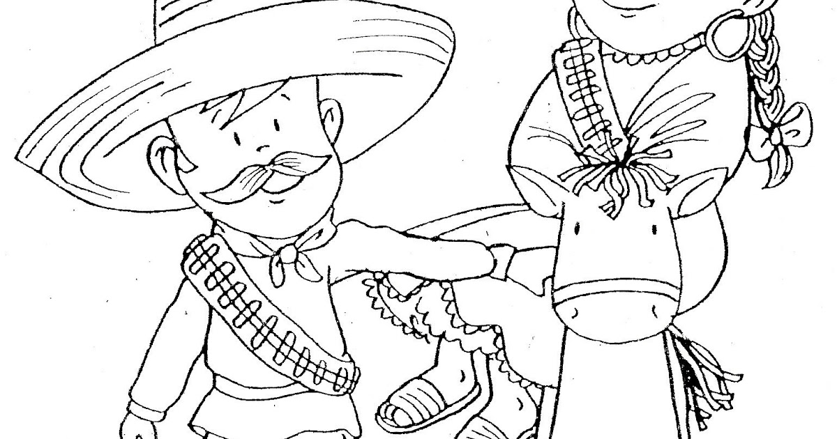 Dibujos para colorear de la revolución mexicana | Busco imagenes