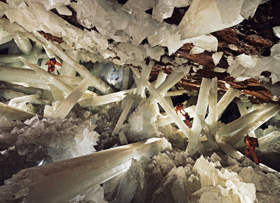 The Giant Crystal Caves of Naica