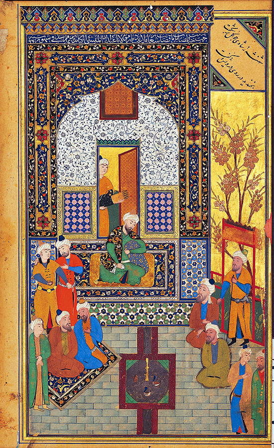 Persian manuscript paintings