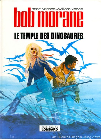 Bob Morane The Temple Of Dinosurs Lion 55 Cover Reference