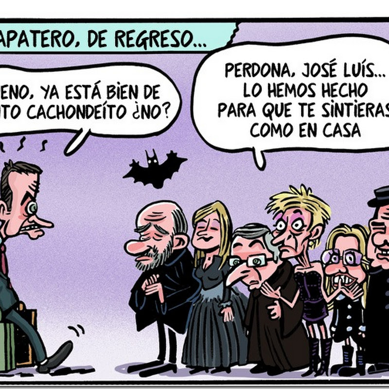 Humor gráfico hijas de Zapatero