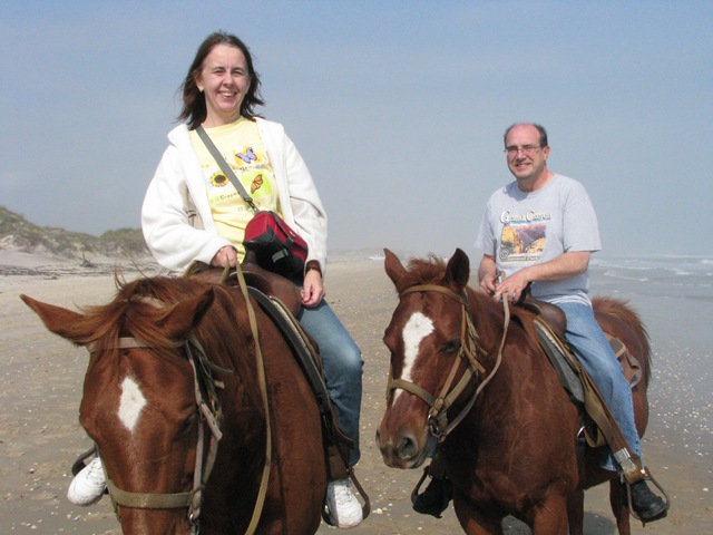 [5294 Bill and Karen Horseback Riding on the Beach South Padre Island Texas[2].jpg]