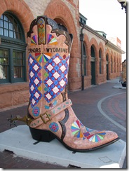 1118 Big Boot at Visitors Center Cheyenne WY