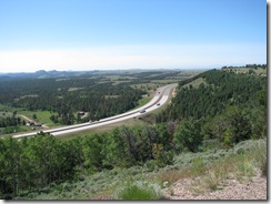 1305 View of I 80 From Summit Hill WY