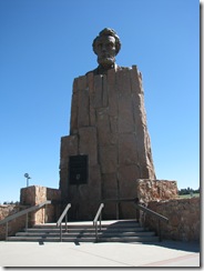 1334 Lincoln Monument at Summit Rest Area  I 80 WY