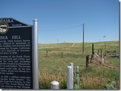 0996 West of Brule NE Historical Marker California Hill