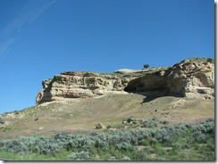 1715 Castle Rock as viewed from I 80 Utah