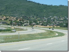1805 Homes on Mountainside from I 80 Kimball Junction UT