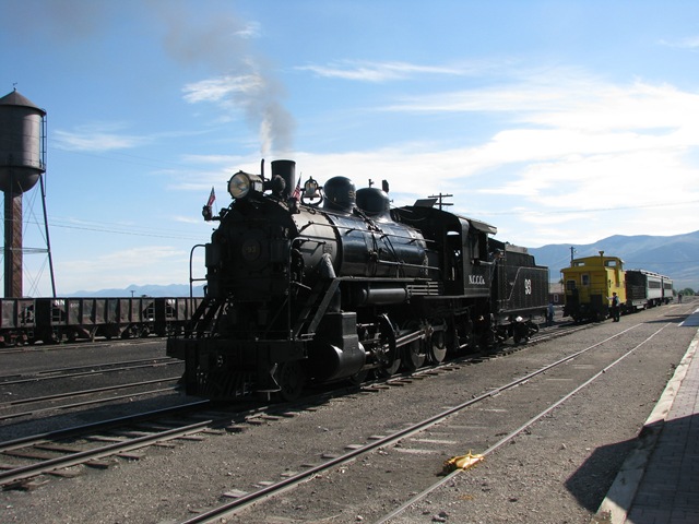 [2092 Steam Locomotive Engine # 93 Nevada Northern Railway East Ely Yard Ely NV[2].jpg]