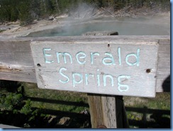 9114 Emerald Spring Norris Geyser Basin YNP WY