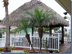 7507 Travelodge hotel Florida City, FL - outside breakfast area