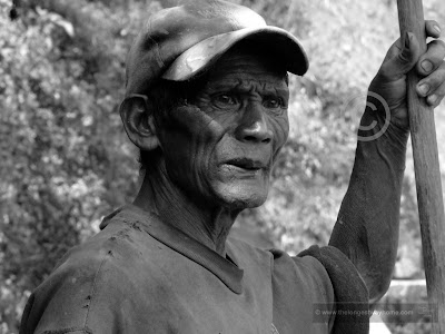 Ifugao Rice Terrace Worker, Sagada, The Philippines