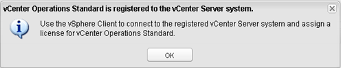 vCenter Operations - vCenter registration instructions