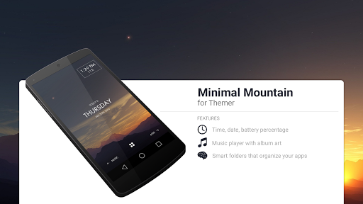 Minimal Mountain Theme
