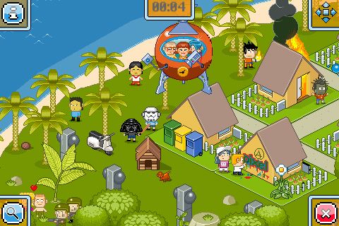 地圖中隱藏了不少有趣的細節，還可看見許多經典人物在不對的時間、詭異的地點出現