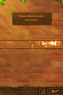 目標是將Kiko推到同色的方塊上