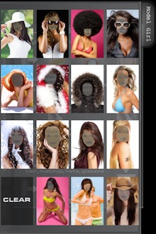 到左上的Model Girl，選一個想裝扮的樣子