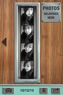 拍攝效果則有「復古」、「黑白」、「彩色」跟「棕色」