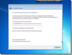 13 - Clave de producto Instalacion Windows 7