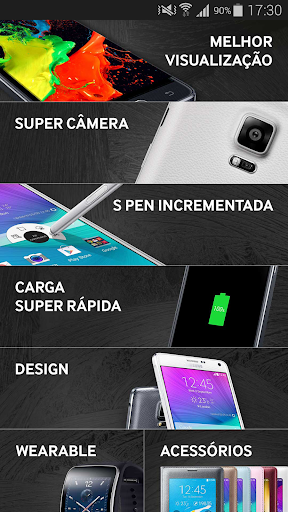 GALAXY Note 4 Experiência