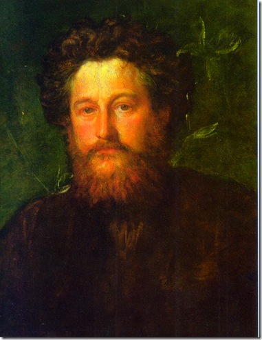  William Morris 1870 pintado por George Frederic Watts