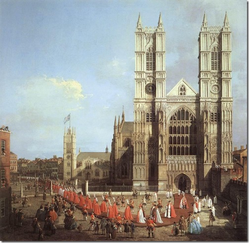 canaletto - westminster 1749