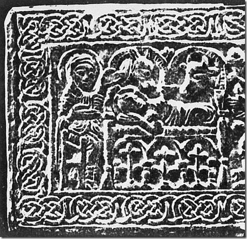 longobardzka brązowa płyta, przed 750