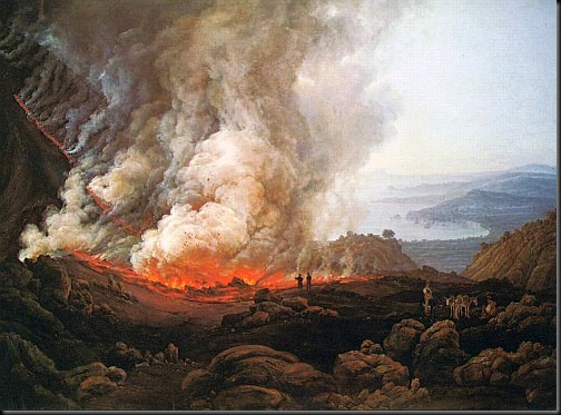 dahl - wybuch wezuwiusza 1826