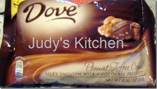 Dove Peanut Toffee Crunch-PB cookies