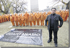 Mourad Benchellali, Français d’origine algérienne, a passé deux ans et demi dans la prison. Il estime, tout comme Amnesty internationa, l que l’Europe doit aider à fermer Guantánamo. Photo Stéphane de Sakutin / AFP