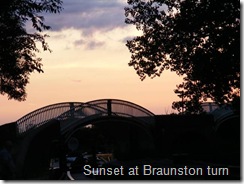 Sunset over Braunston Turn