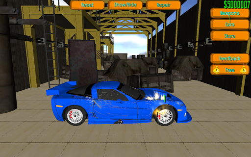 【免費娛樂App】Furious Car Smash Simulation-APP點子