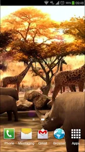  Africa 3D Pro Live Wallpaper – Vignette de la capture d'écran  