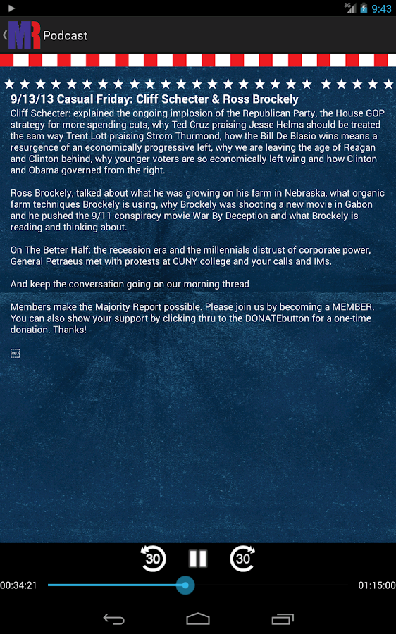 Majority Report Android Apps on Google Play