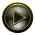 Poweramp skin STEEL I. Yellow3.21