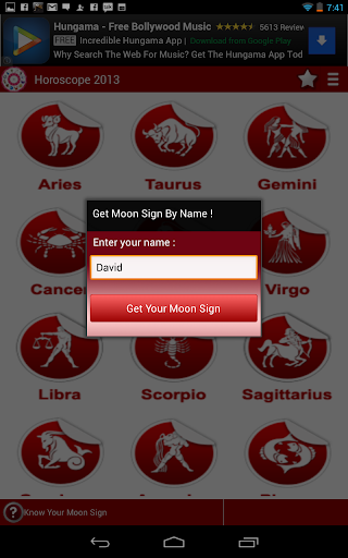 Daily Horoscope 2013