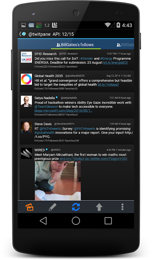    TwitPanePlus for Twitter- screenshot  