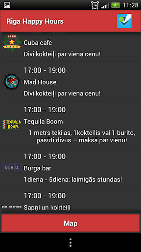 【免費旅遊App】Riga Happy Hours-APP點子