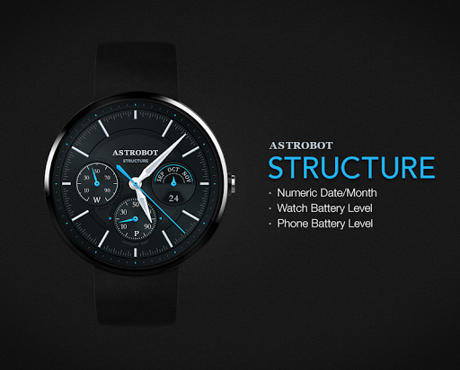 Structure watchface by Astrobo